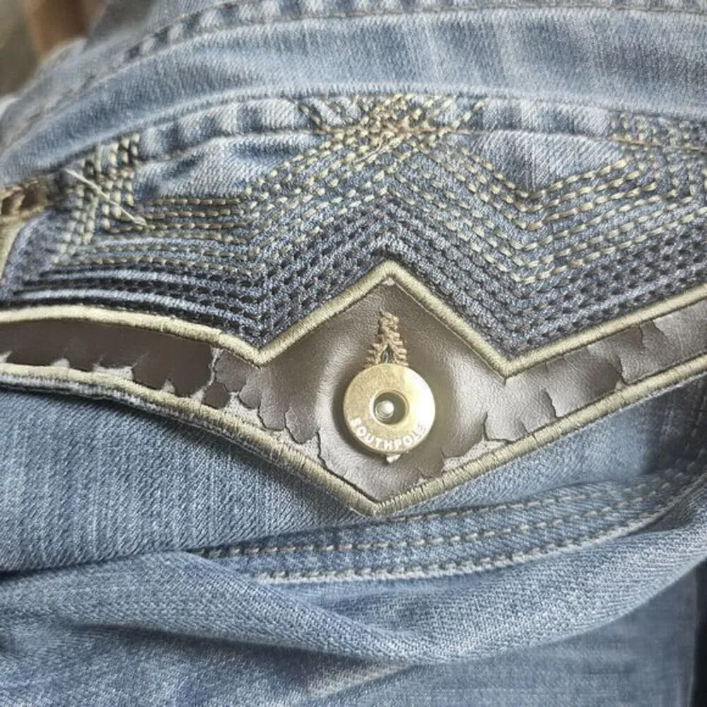 Southpole VTG DS Men 34x32 Blue‎ Jeans Denim Sk8 Loose Baggy Grunge Y2K Punk